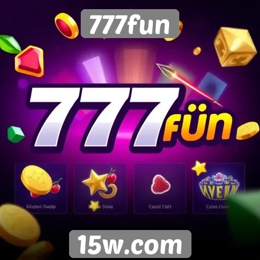 Variedade de jogos disponíveis em 777fun